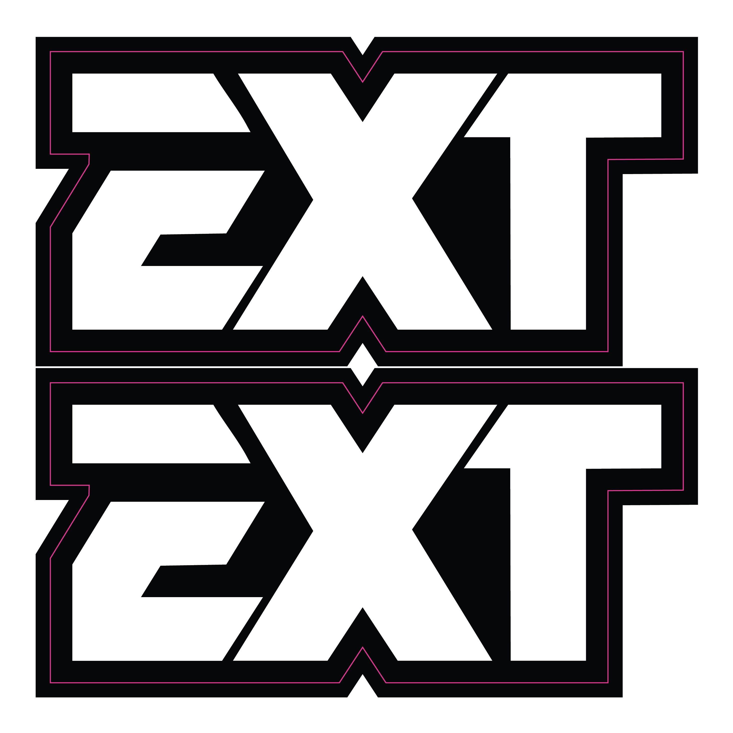 EXT Fork Stickers